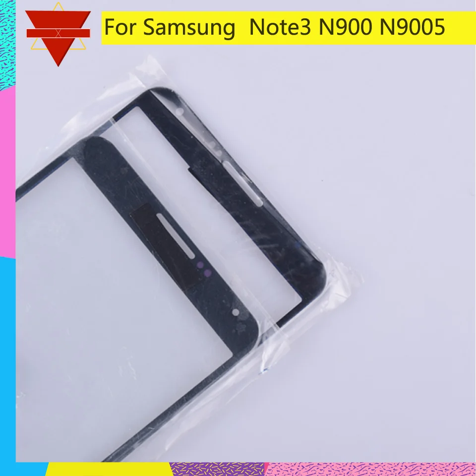 Сенсорный экран для samsung Galaxy Note 3 Note3 N900 N9005 N900F SM-900F сенсорный экран передняя стеклянная панель сенсорный экран Внешний стеклянный объектив