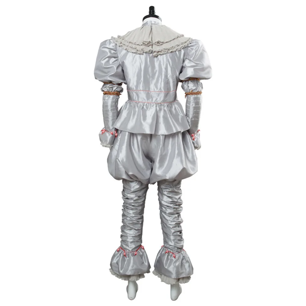Custom Made Cosplay Costume - Stephen King's It Pennywise Clown for Men and Women, Full Set Carnival Halloween Costumes image 4
