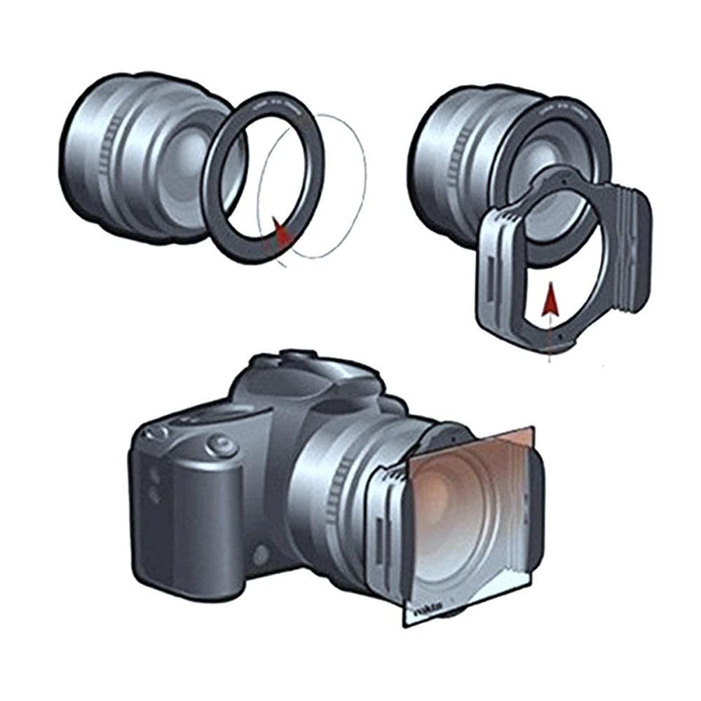 Профессиональный Универсальный Набор фильтров нейтральной плотности ND2 4 8 16 для Cokin P Set SLR DSLR Объектив камеры аксессуары для фото