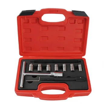 

10-piece diesel injector seat cleaner injector seat repair kit diesel vehicle tool