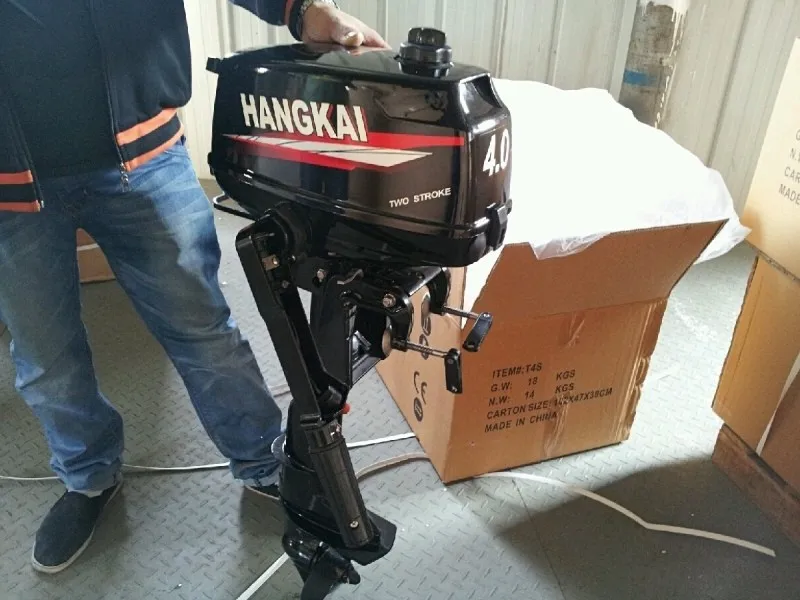 Абсолютно подвесной мотор Hangkai 4HP надувная лодка мотор для лодки производитель с большой скидкой