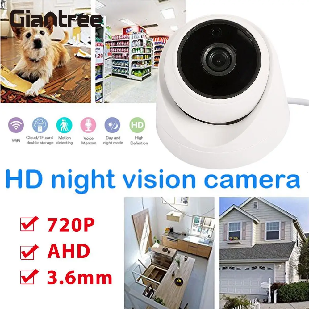 

720P Security Camera Premium Night Vision AHD Camera Monitor HD Surveillance Camera