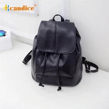Hcandice Best Gift Hcandice New Fashion Women Leather Satchel Shoulder Backpack School Rucksack Bags Travel drop