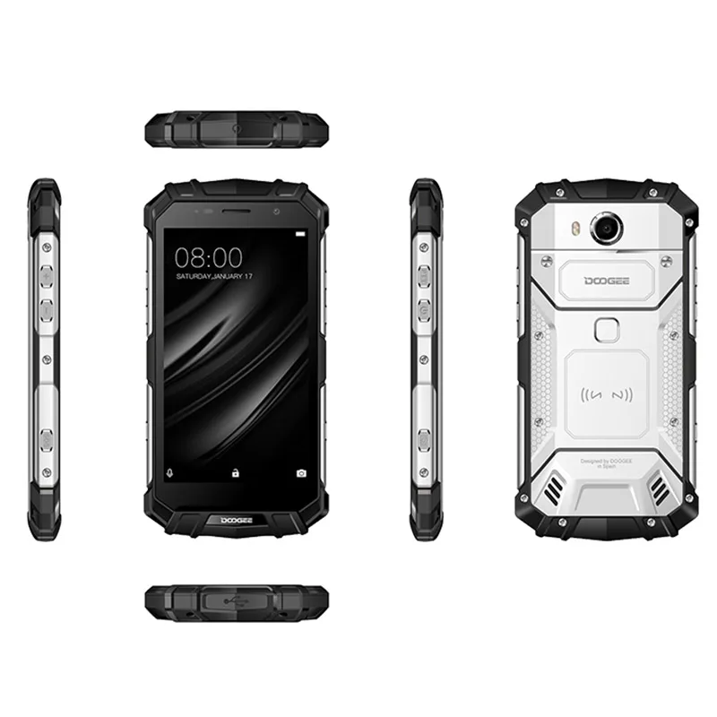 2018 DOOGEE S60 lite мобильный телефон IP68 из непромокаемой ткани 5 2 &quotFHD 4 Гб + 32 ГБ MT6750T