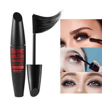 

Red&Black Eye Makeup Black Mascara Waterproof Curling Eyelash Cream Lengthening Thick Eye Lashes Quick Dry