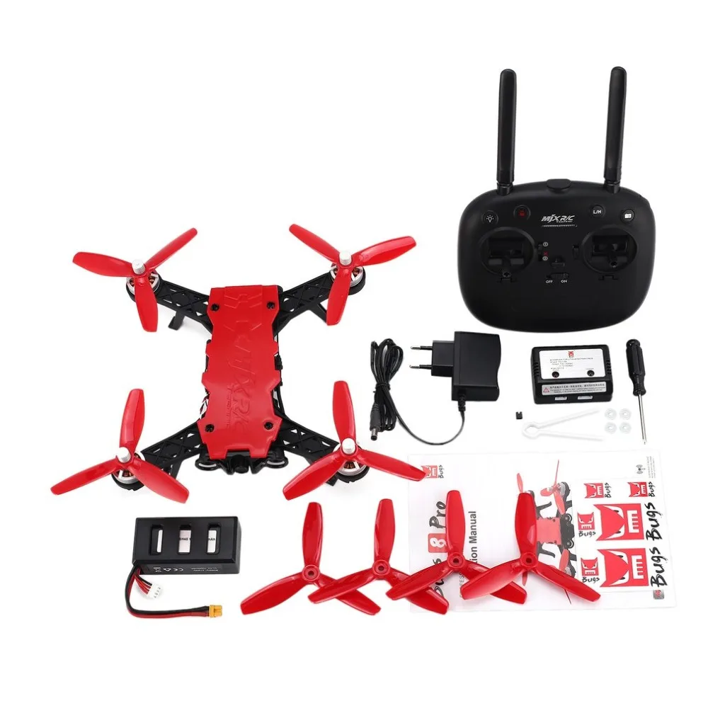 

MJX Bugs 8 Pro B8 PRO Brushless Motor RC Racing Drone Quadcopter UAV with 5.8G HD 720P FPV Real-Time Camera High Speed