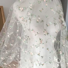 5 ярдов/партия нигерийская кружевная ткань Высокое качество африканская сетчатая вышивка кружевной материал для тюлевого кружева африканские платья для малышей