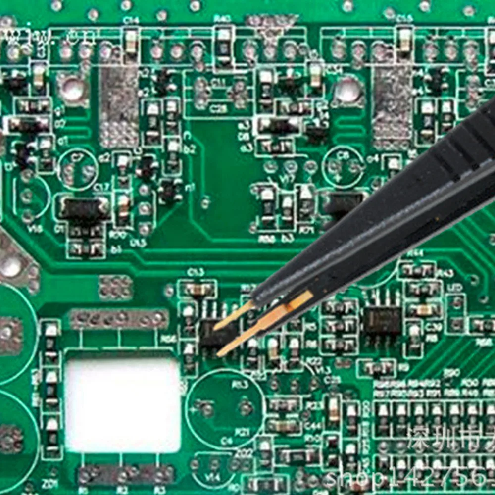 Чип аллигатора Тестовые провода компонент LCR тест ing инструмент мультиметр тест er метр ручка тестовый зонд Пинцет для FLUKE