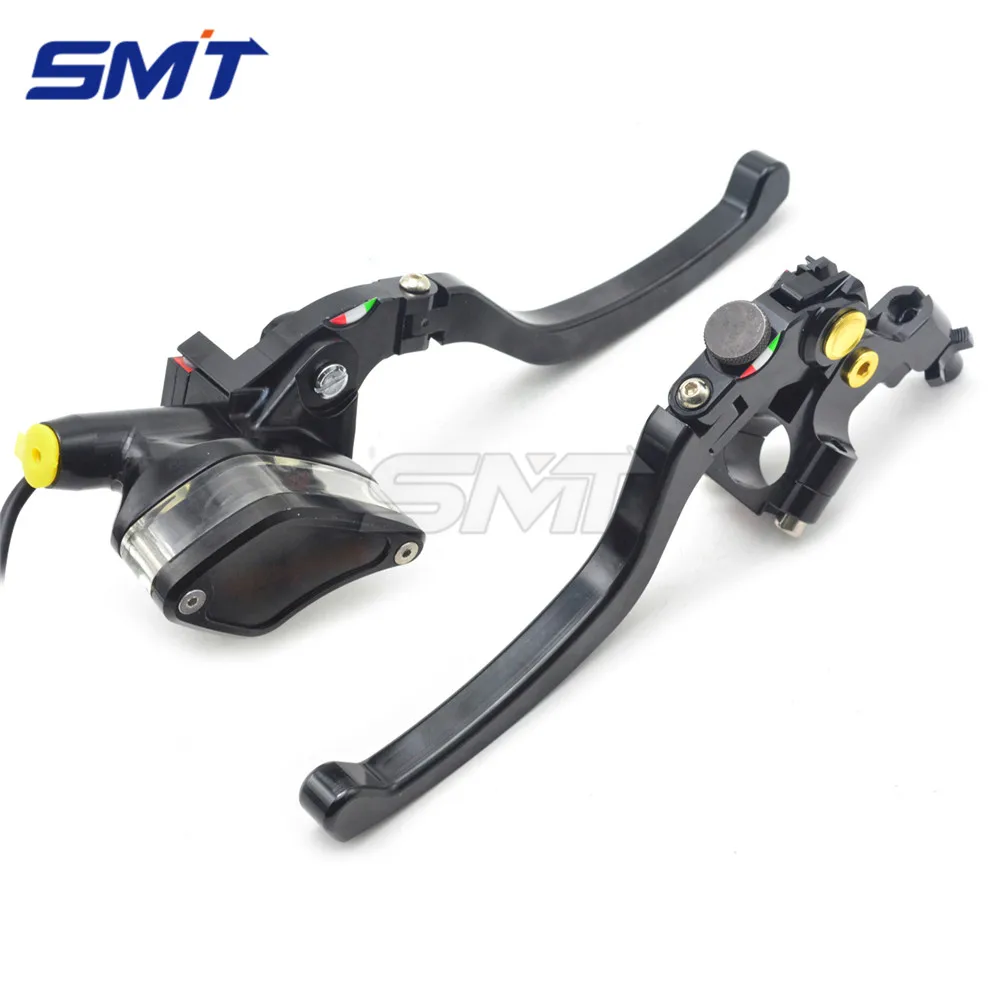 

7/8 "Motorcycle Hydraulic Levers CNC Motocross Brake Master Cylinder Lever Brake levers pump For KAWASAKI KX65 KX80/85 KX125