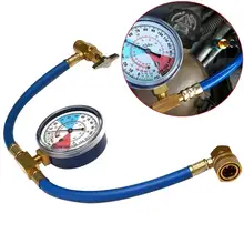 Автомобиль R134A Ac кондиционер Регулируемый быстрый разъем хладагента адаптер соединитель коллектор Манометр