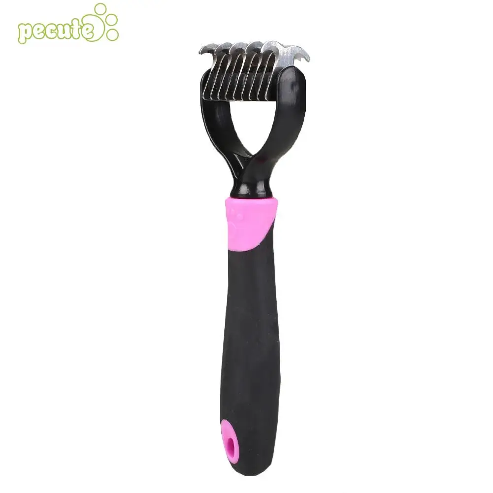 

Pet Dog Long Short Hair Knot Cutter Remove Rake Brush Comb Metal Blade