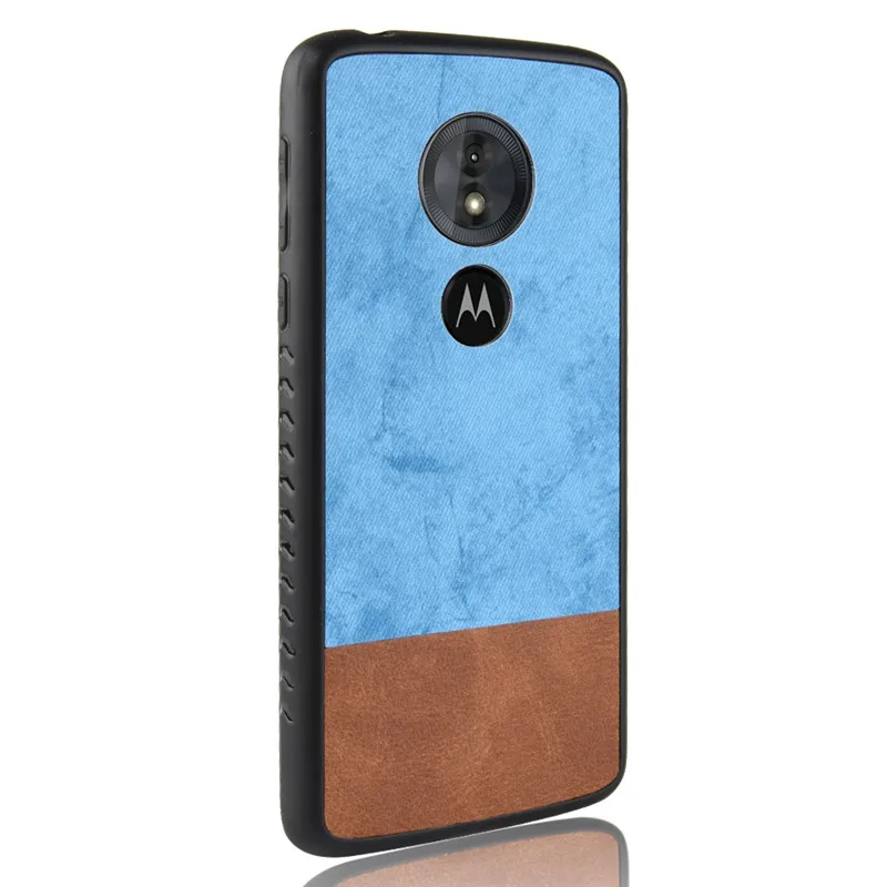 Чехол для Motorola Moto G6 Play мягкий силиконовый чехол телефона из искусственной кожи G 6
