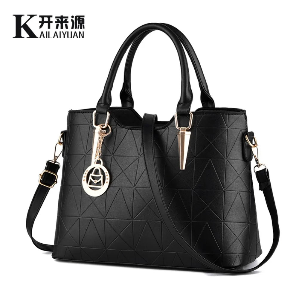 

KLY 100% Genuine leather Women handbags 2019 New sweet lady temperament female bag fashion handbags Shoulder Messenger Handbag