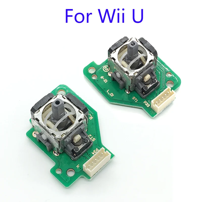20 шт. для джойстиков wii U замена левой и правой аналоговый джойстик для wii U джойстик части