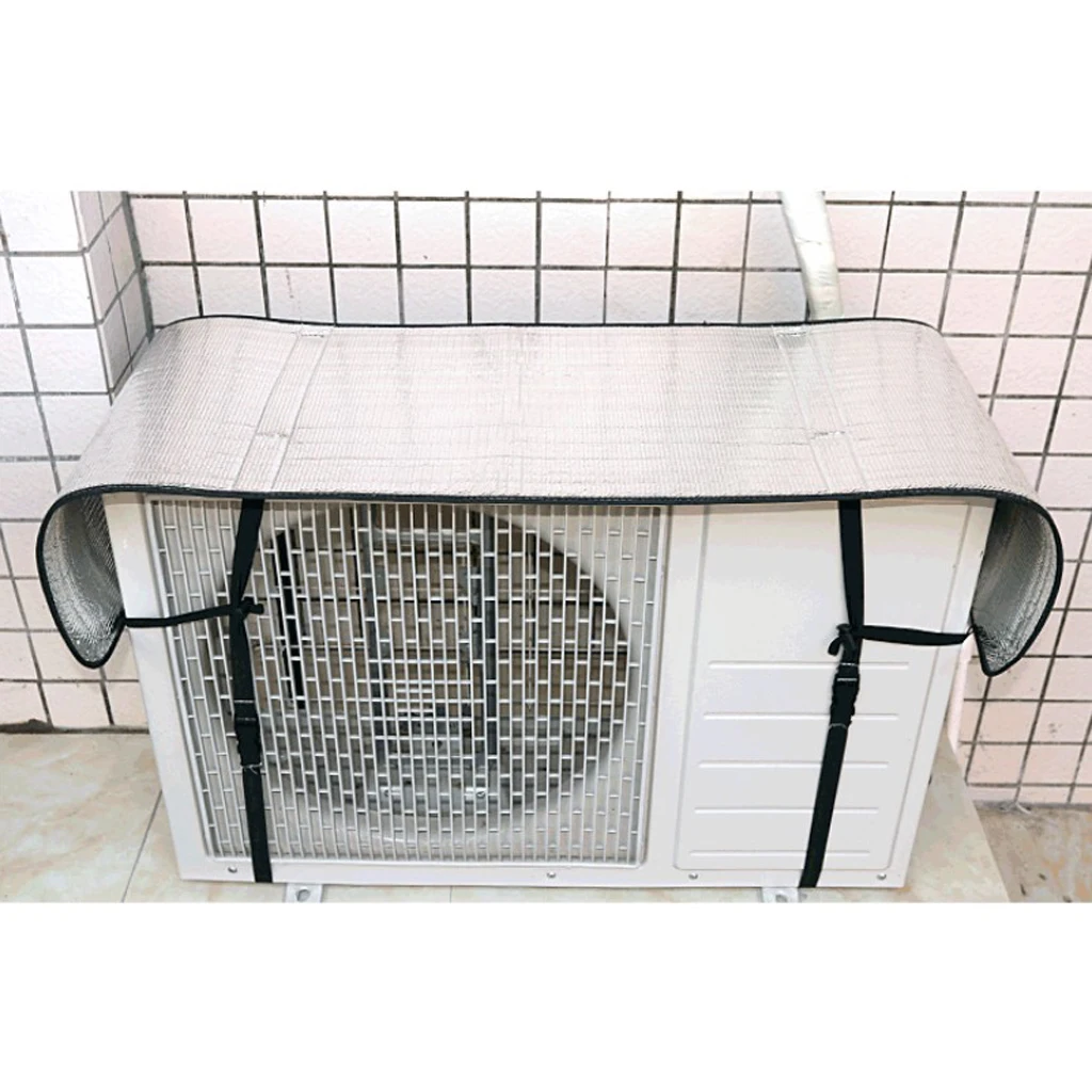 Outdoor Air Conditioner Cover Dust-proof Rainproof Air Conditioner Cleaning Cover