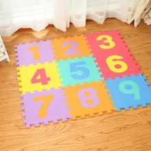 Шаблон пены головоломки животных Детский ковер EVA детский игровой коврик крытый мягкий коврик-головоломка