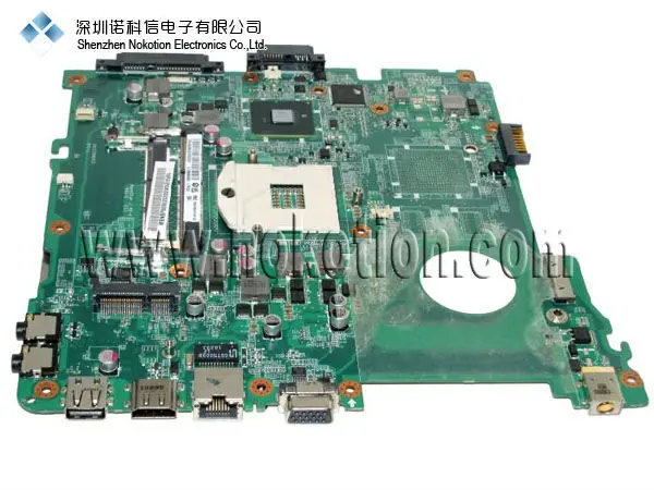 MBNBP06002 DA0ZQ9MB6C0 For Acer aspire 4738 Laptop font b Motherboard b font Intel DDR3 PGA989
