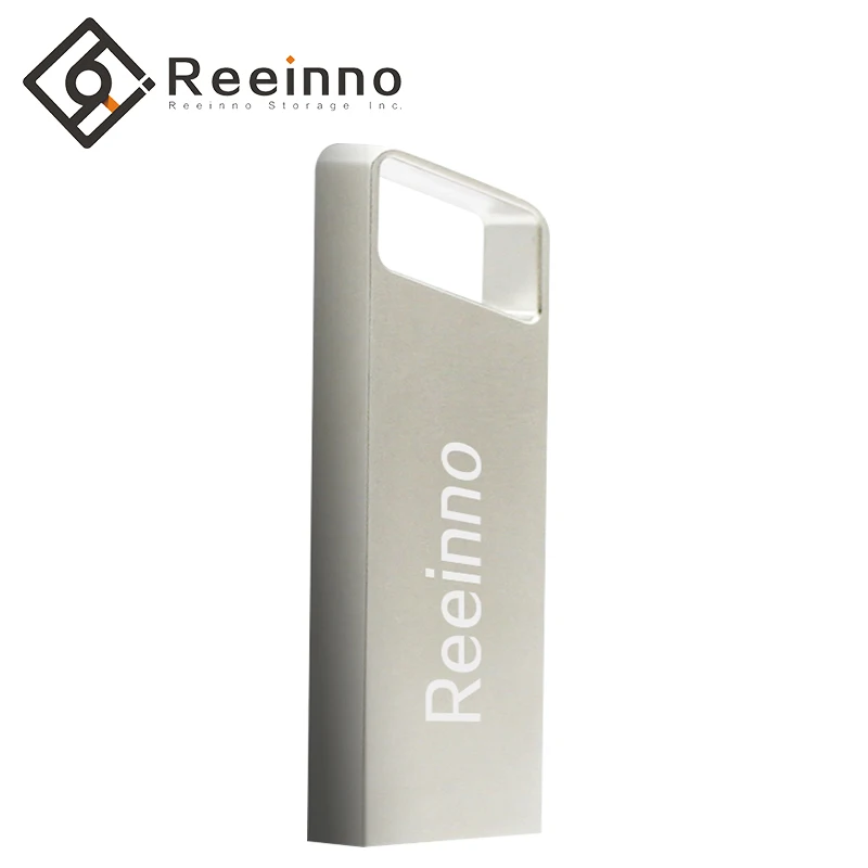 Reeinno Rui C7 в коробке sub Флеш накопитель 16 ГБ 32G usb 2,0 Водонепроницаемый металлический мини ручка серебряный U диск USB флешки подарок для