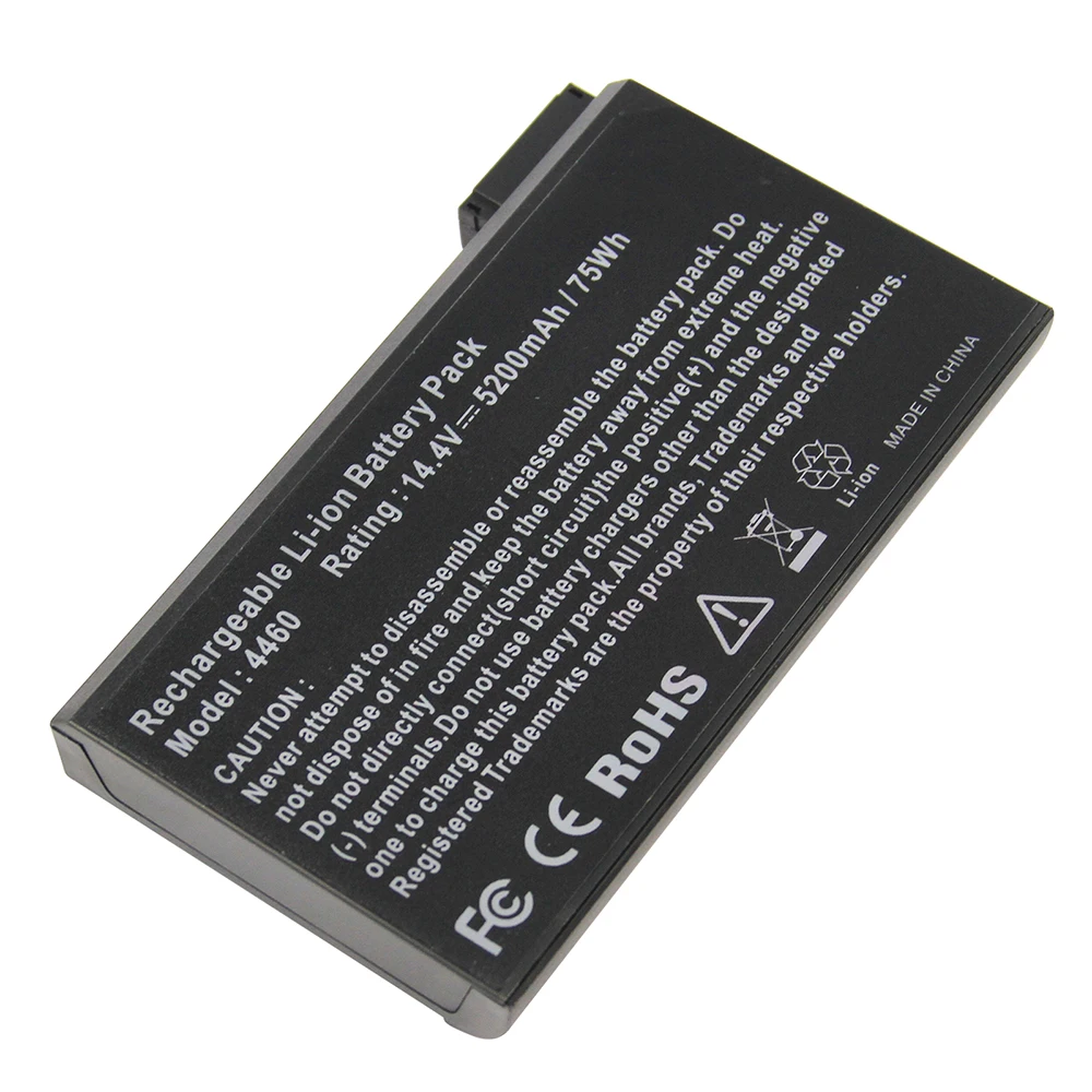 5200mAh для Аккумулятор ноутбука Dell 4460 Latitude PPX M50 3179C 1691P 5081P 5208U 53977 75UYF 1K500 2M400 3H352 3H625 3K120
