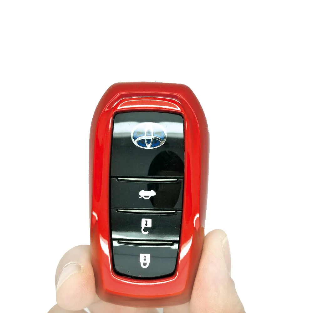 

Smart Remote Keyless Entry Paint Color Shell Key Case Cover Fit forToyota 2018 Camry,Corolla,RAV4