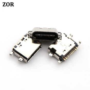 

50pcs For Ulefone Power 3 3S micro mini USB jack socket connector Port phone dock plug Charge Cellphone replacement