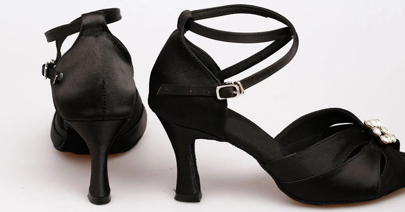 DILEECHI/черные туфли на шпильке в австралийском стиле; обувь для латинских танцев; женская обувь для латинских танцев;