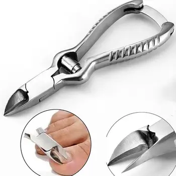 

Stainless steel Toe Nail Clipper Nippers Chiropody Heavy Duty Thick Nails Tool 12.4cm