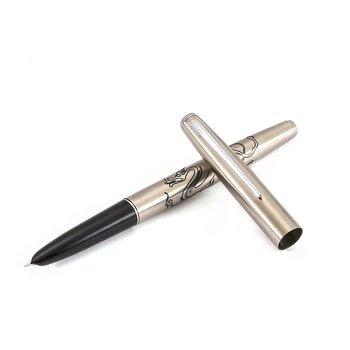 

Chinese dragon Fountain pen 0.38mm fine nib writing finance calligraphy Jinhao limited Stationery Office school supplies A6619D