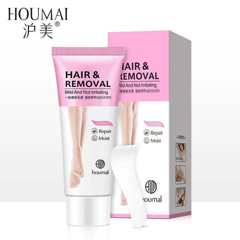 

1pc Hair Removal Cream Gentle Painless Depilatory Removes Armpit Underarm Leg Arm Hand Hair Body Care 60g
