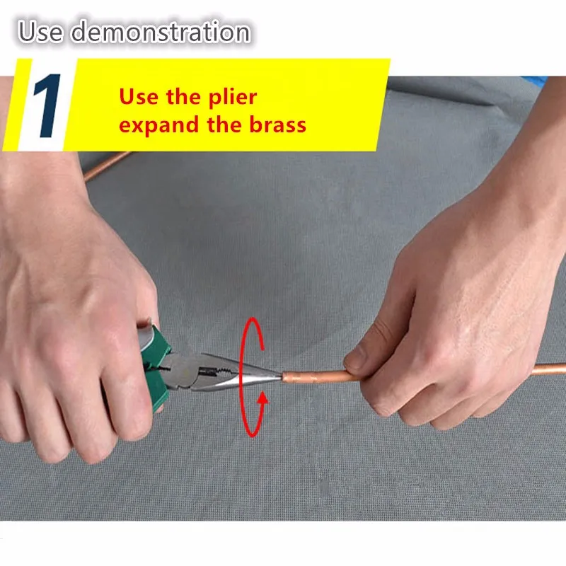 1 шт. медный трубопровод расширитель кондиционер хладагент ручной инструмент для замены