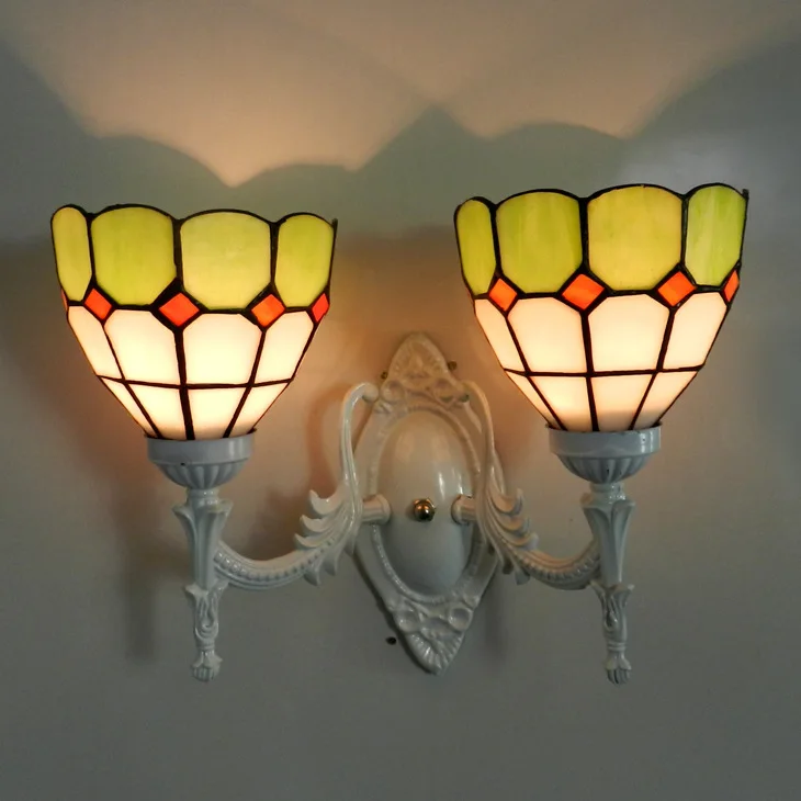 

Fashion stud wall lamp living room dining modern minimalist mirror front lamps bedroom bedside Inn hotel clubs decorative lights