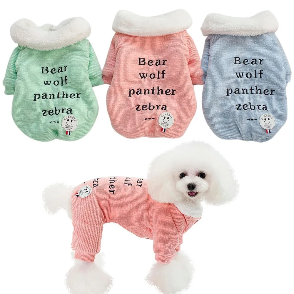 

Ropa Para Perro Winter Warm Dog Clothes For Small Dogs Thicken Puppy Pet Cat Coat Jacket Chihuahua Yorkshire Clothing 30S2