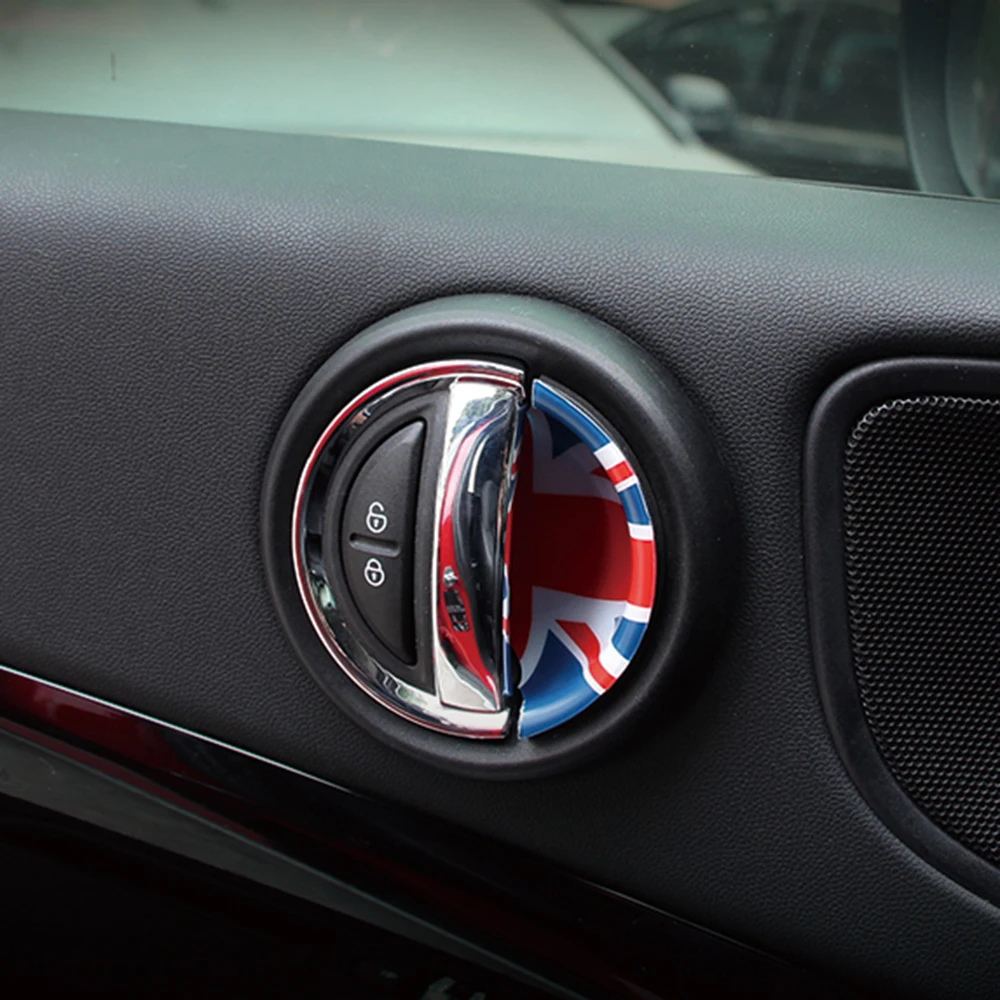 4 шт. интерьер дверные ручки Корпус Автомобильная наклейка Shell для MINI Cooper One S F54 F55