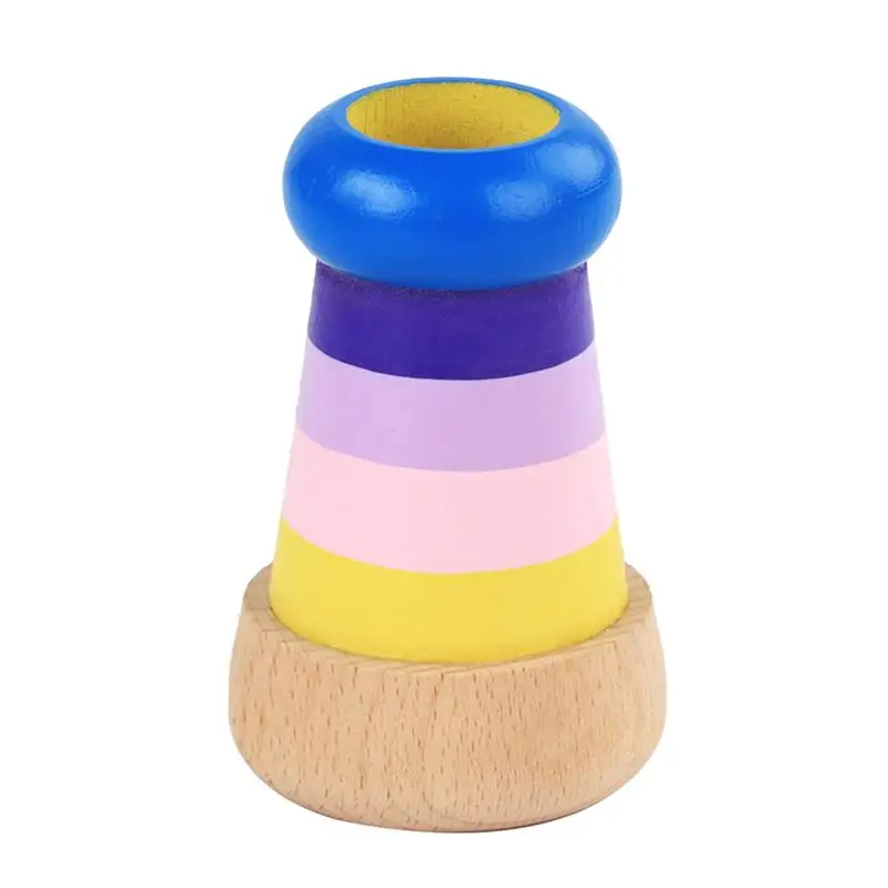 1 шт. красивый Призма Деревянный калейдоскоп игрушка забавная игрушка Красочная радуга калейдоскоп обучающая игрушка для ребенка ребенок - Цвет: C