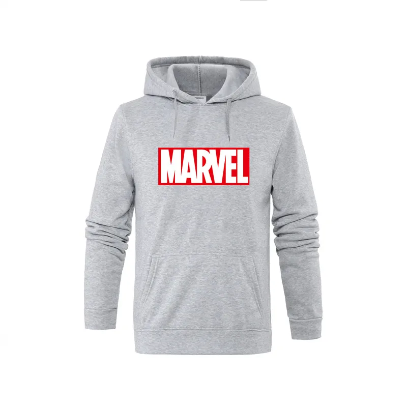 2019 осенние и зимние брендовые толстовки мужские высокого качества MARVEL с