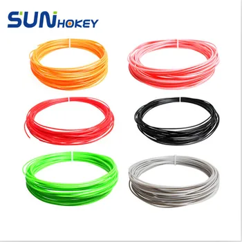 2016 3D Printer PLA/ABS Filament Samples 10Meters/roll 1.75mm for 3D Printer /3D Pen/Reprap/Makerbot