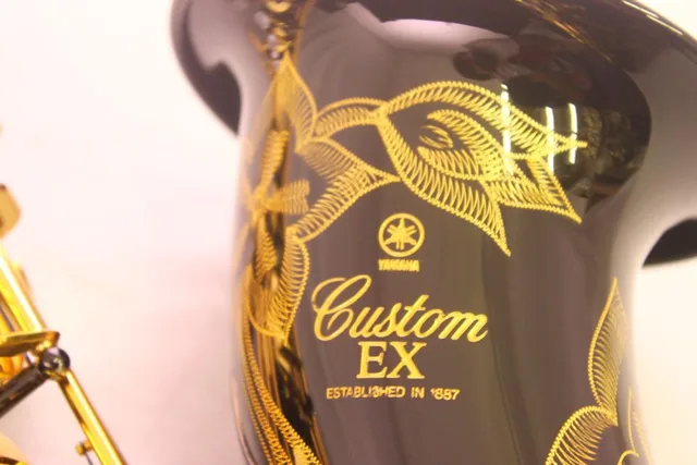 Best price at $545 Cheap Free shippingNew High quality Saxophone alto YAS 875EX musical instruments professional E-flat sax alto Black saxophone alto sax