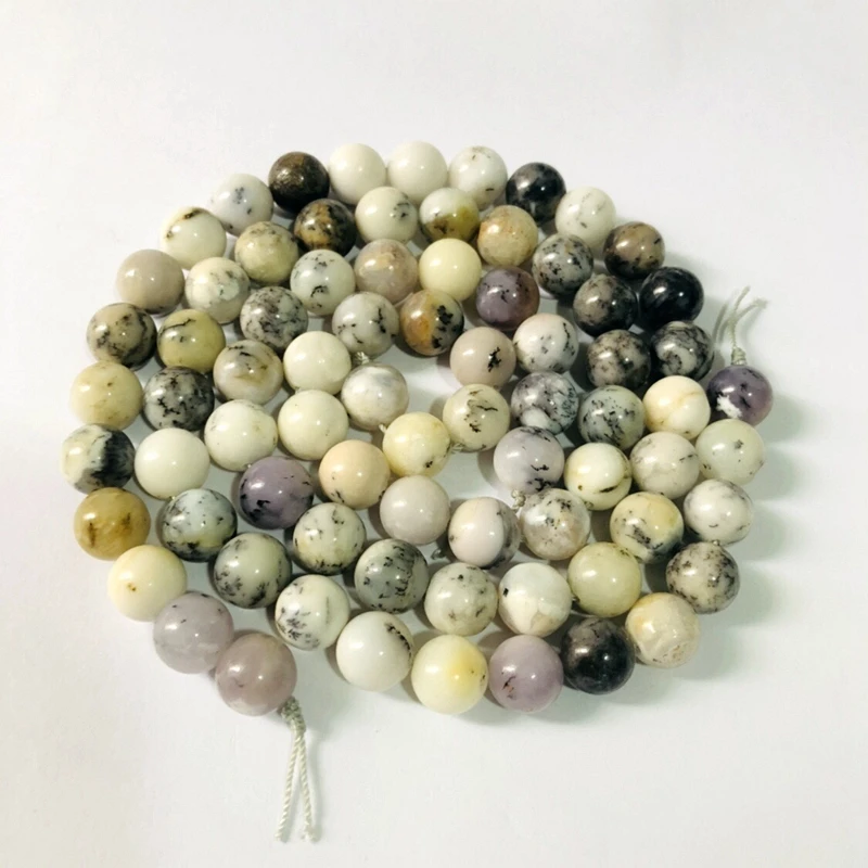 Opalite Beads White Opal Bead Crystal Round Ball Beads Wholesale