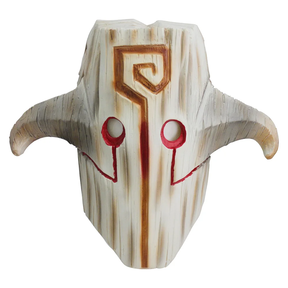  Dota 2 Mask Cosplay Juggernaut Mask Latex Halloween Costume Party Scary Adult Mask