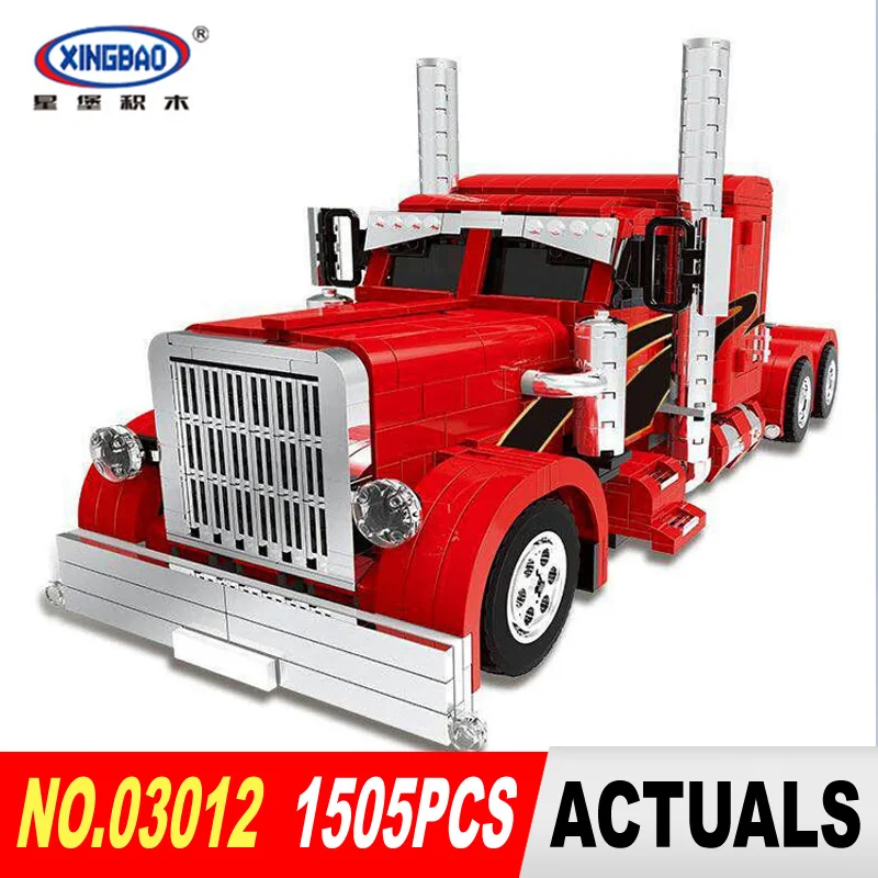 

XingBao 03012 1505Pcs Genuine Technic MOC Series The Red Monster Set Children Educational Building Blocks Bricks Toys Model