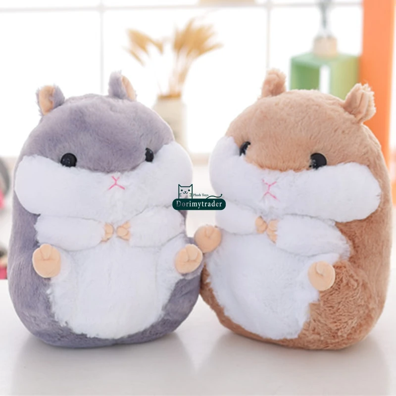 Dorimytrader Japan Cartoon Hamster Плюшевые игрушки Big Soft Мягкая симпатичная игрушка для хоккея