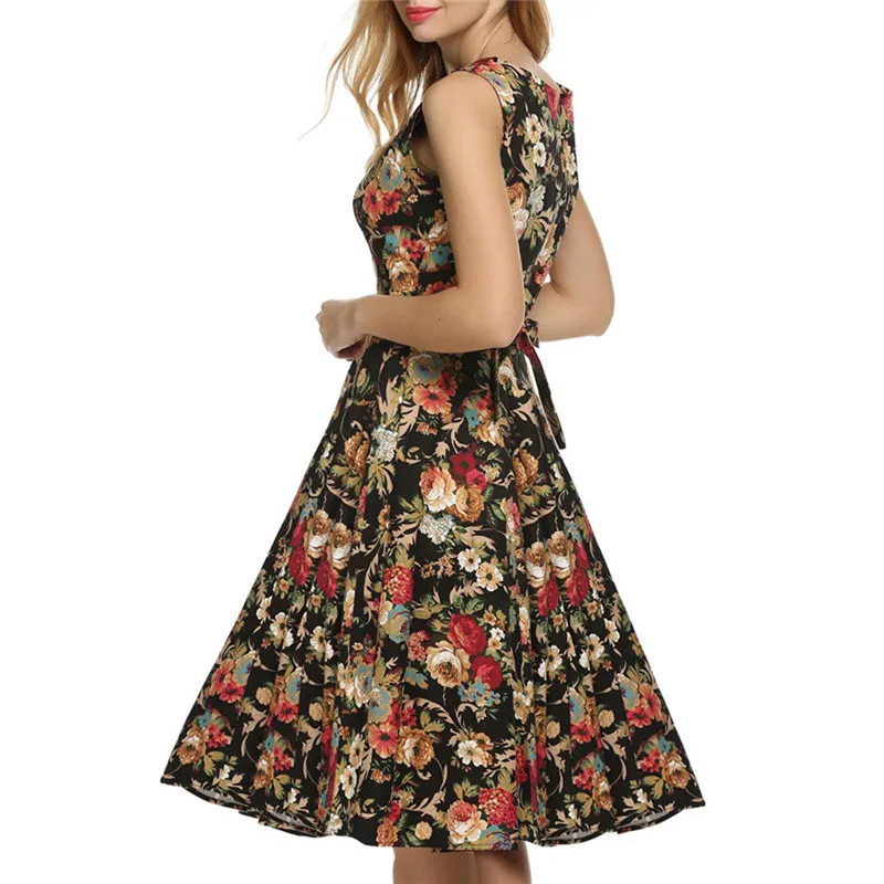 Платье женское винтажное весеннее винтажное|Платья| |