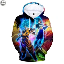 Frdun толстовка с капюшоном с изображением дракона, супер броли, 3D, модная осенне-зимняя мужская толстовка с капюшоном, толстовка, популярная толстовка, одежда