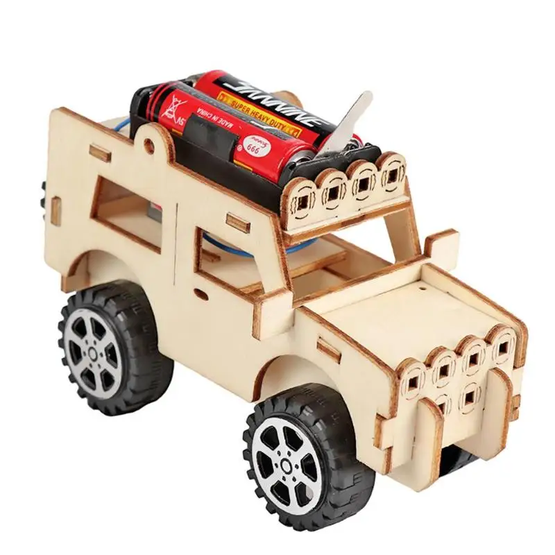 Игрушки ручной работы для электромобиля, Детские научно-исследовательские игрушки для экспериментов, Детские DIY модели автомобиля, Обучающие, развивающие игрушки