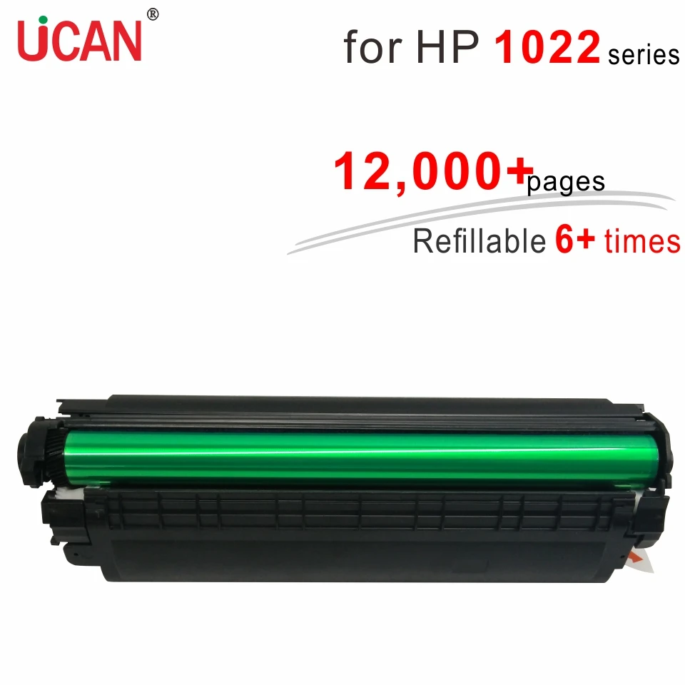 

Compatible Hp LaserJet 1022 1022n 1022nw 1022nxi Printer Toner 12a Q2612a UCAN 6+ times Super Durable Toner Cartridges