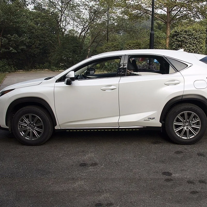 

car accessories chromium parts NX200t 300h 200 door trim modification exterior bright strip FOR Lexus NX series