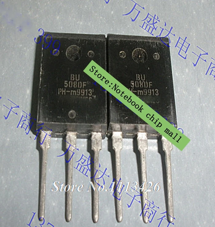 

Free shipping 5pcs/lot BU508DF TO-3PF new original