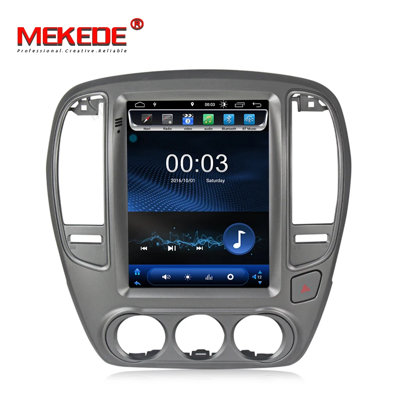 MEKEDE Tesla стиль 10 1 &quotAndroid 8 Автомобильная dvd навигационная система для Nissan Bluebird 2008 2009