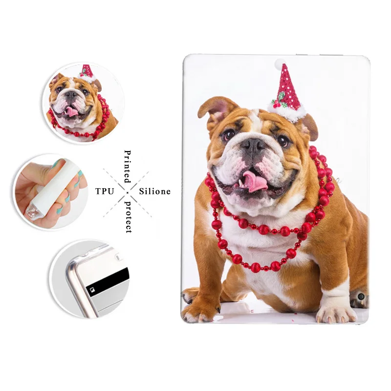 

Color Dog Tab Cover For Huawei Mediapad Media Pad M5 8.4 10.8 M3 10.1 M3 Lite 8.0 M2-801l Btv-dl09 Custom Silicone DIY Case