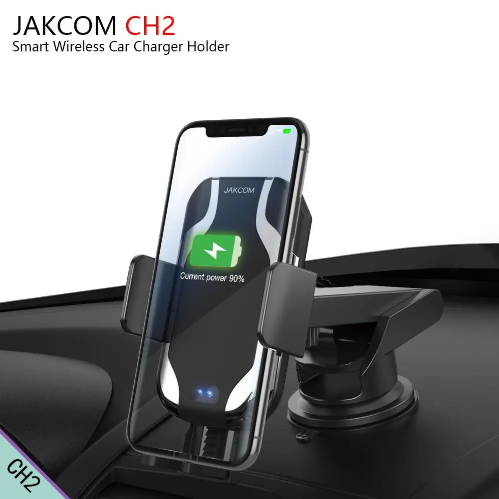 

JAKCOM CH2 Smart Wireless Car Charger Holder Hot sale in Chargers as cargador bateria note 8 18v power adapter